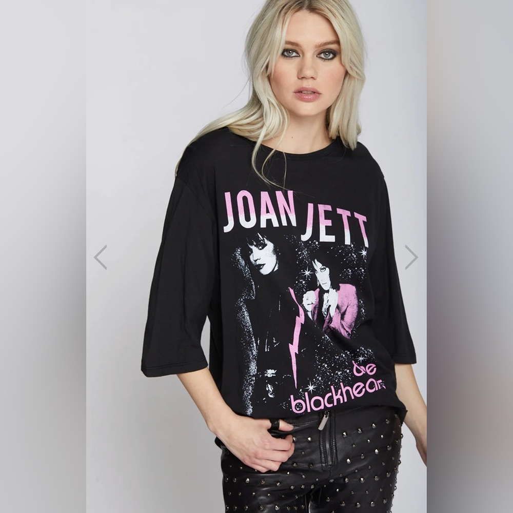 Women’s Recycled Karma Joan Jett T-Shirt NWT